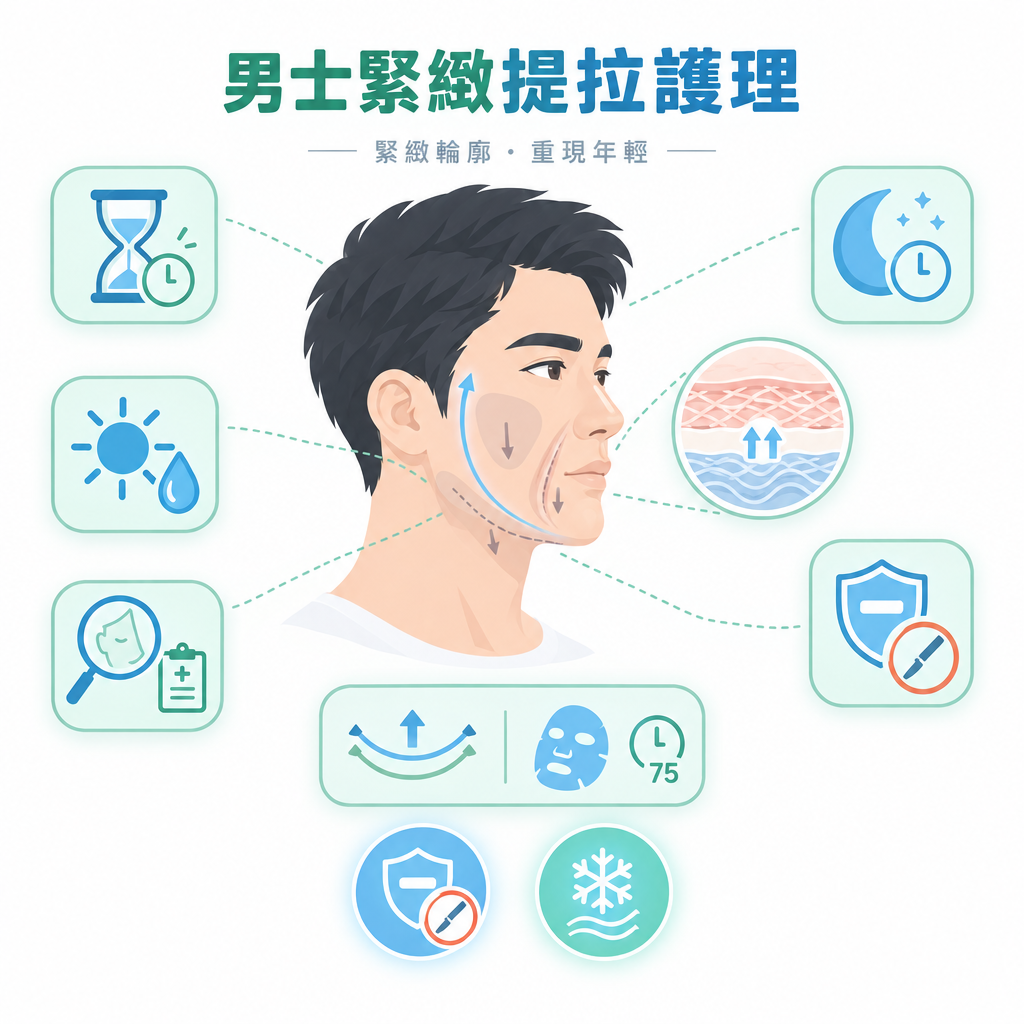 男士全面輪廓提拉適合甚麼人？V Face Lift 介紹